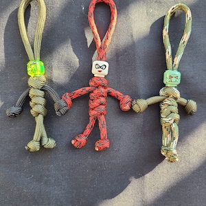 Lego Head Paracord Buddy