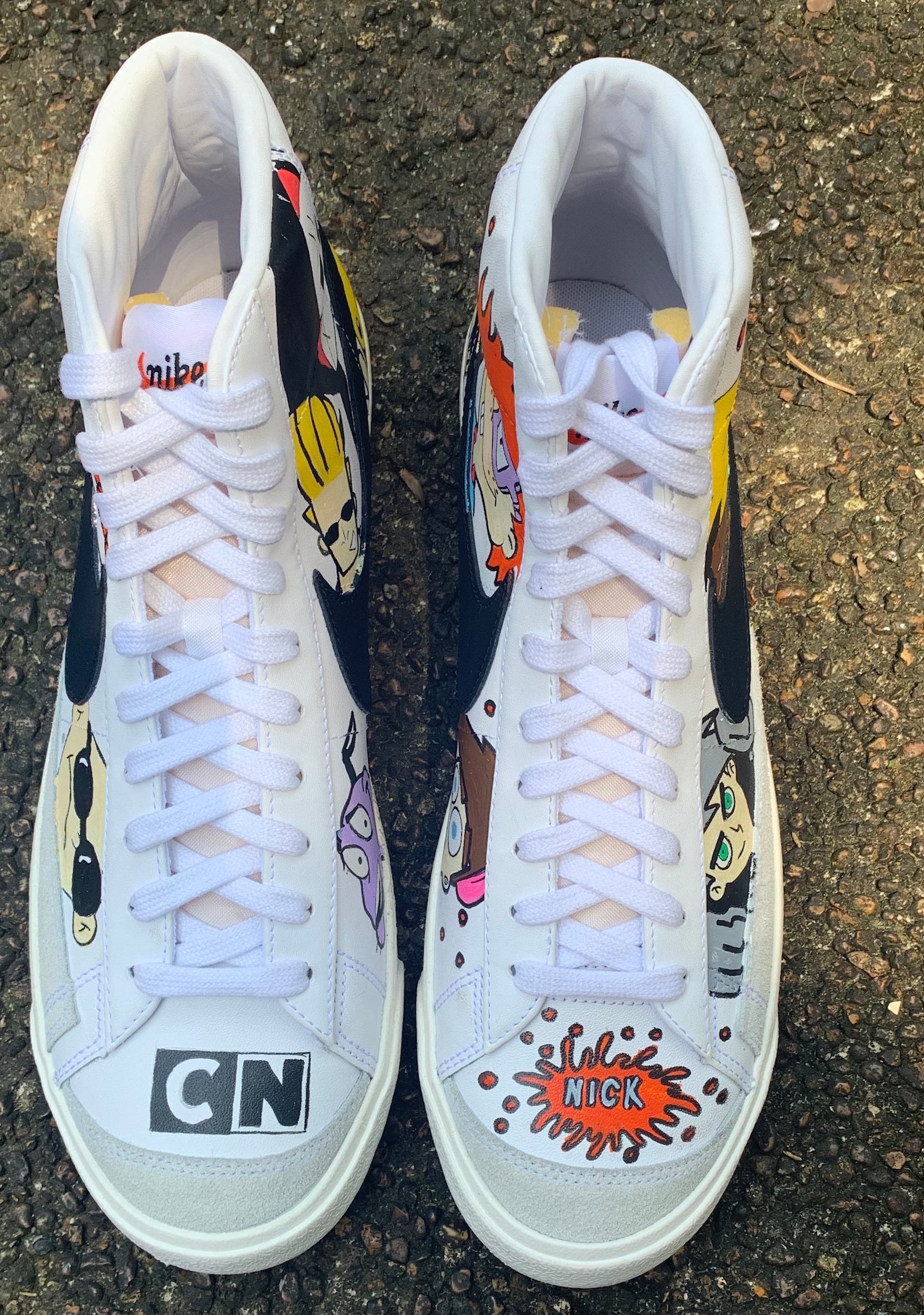 blazers custom nike