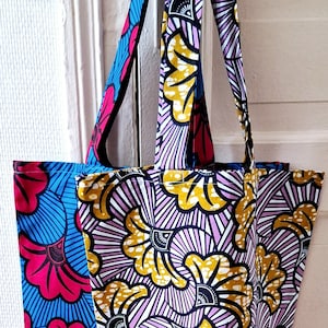 Wax tote bag