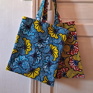 Wax tote bag