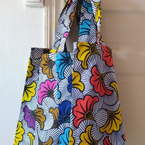 Wax tote bag