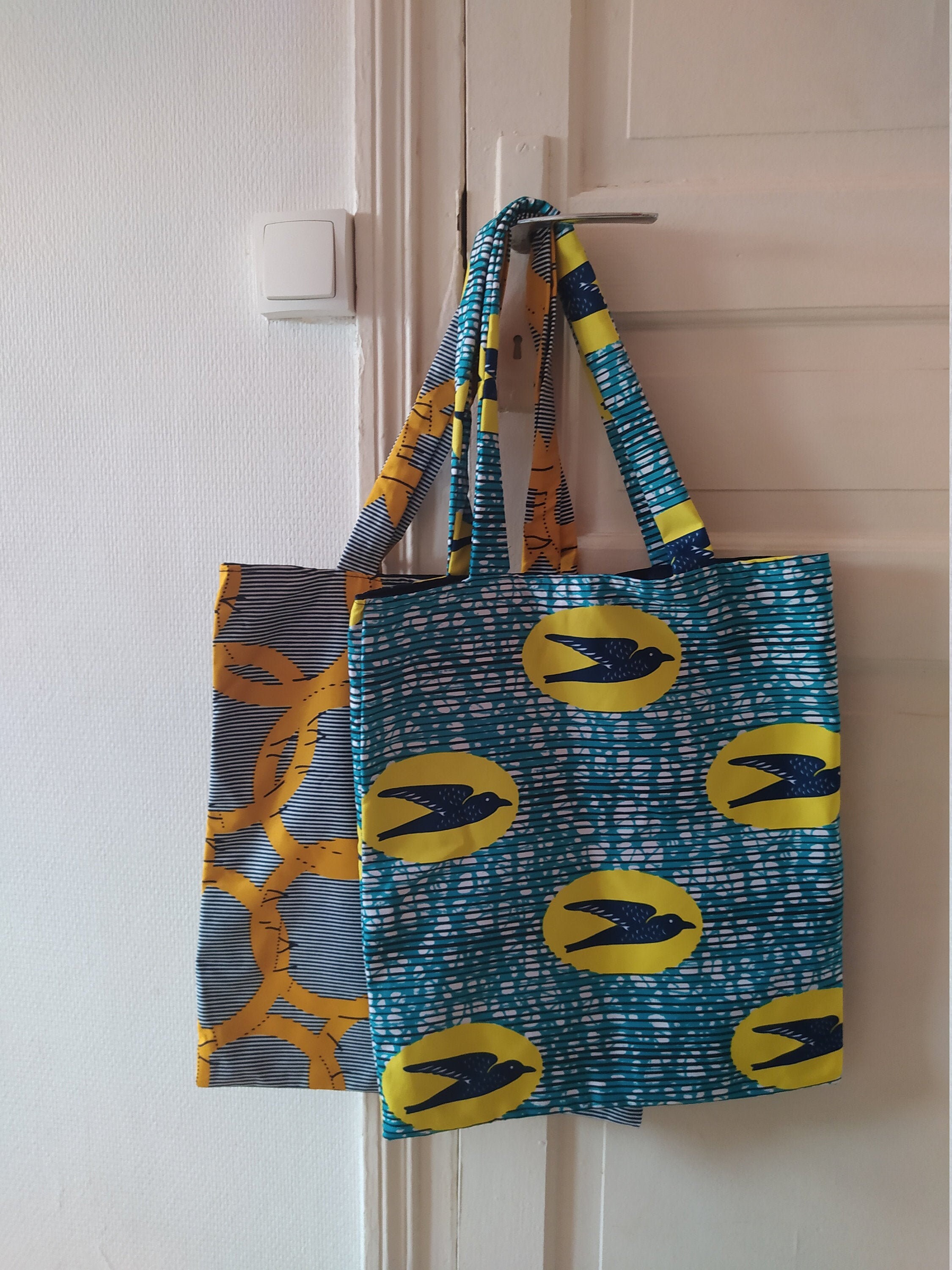 Tote bag en wax cheap