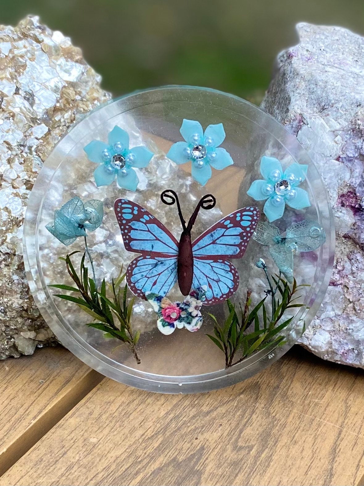 Butterfly Coaster Etsy
