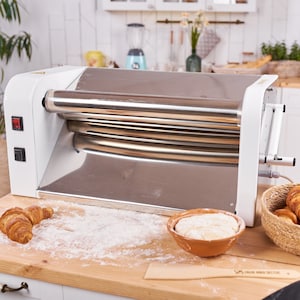 Electric Dough sheeter for home use and cafe, dough roller, pastry sheeter, FREE Worldwide shipping by DHL, for croissant, dough roller image 1