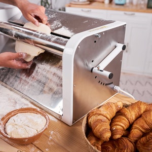 Electric Dough sheeter for home use and cafe, dough roller, pastry sheeter, FREE Worldwide shipping by DHL, for croissant, dough roller image 4