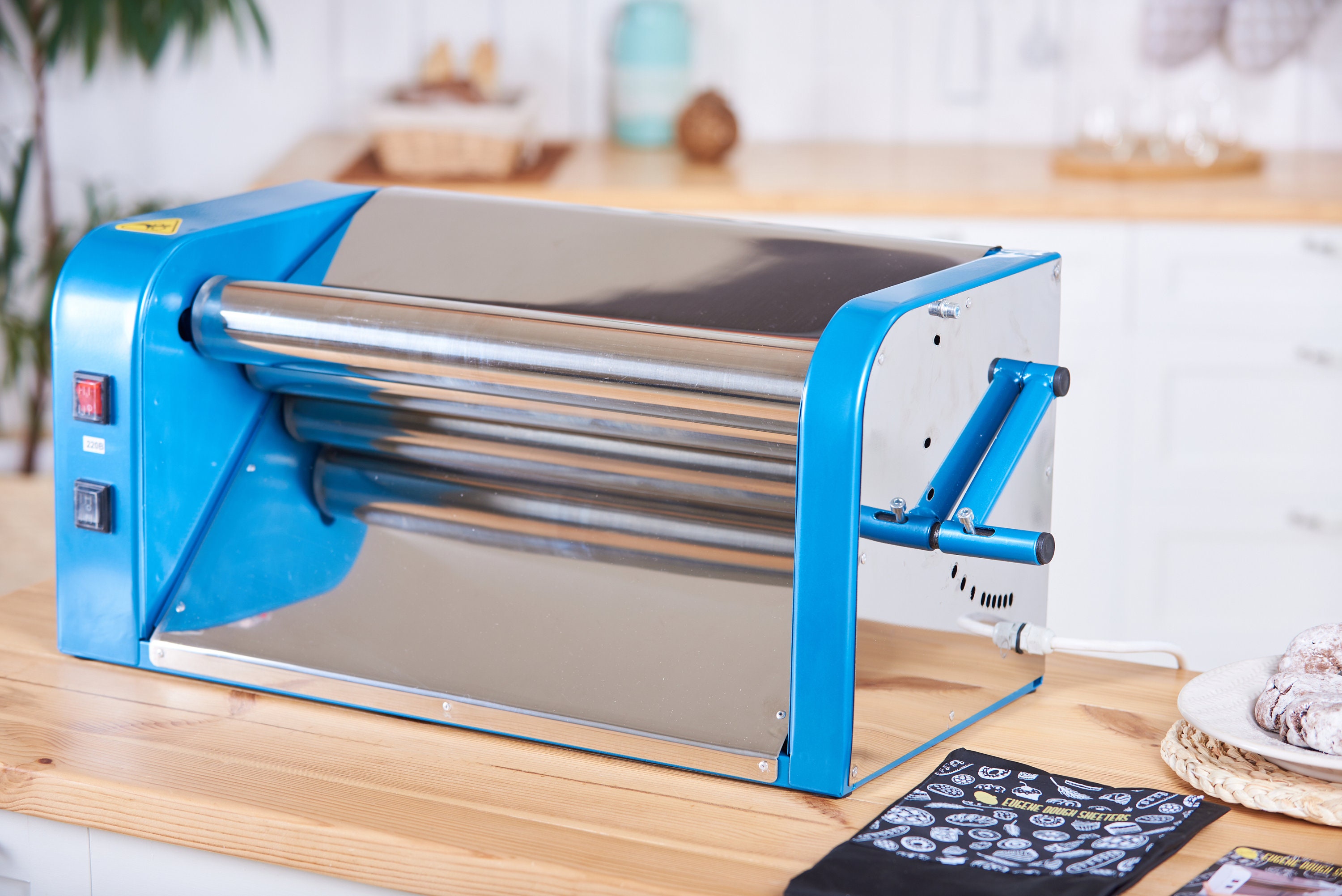 Electric Dough Sheeter Farina for Croissant Pastry Pasta Pizza