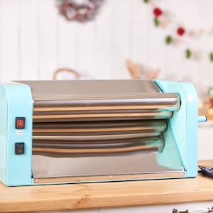 Electric Dough sheeter for home use and cafe, dough roller, pastry sheeter, FREE Worldwide shipping by DHL, for croissant, dough roller Tiffany blue