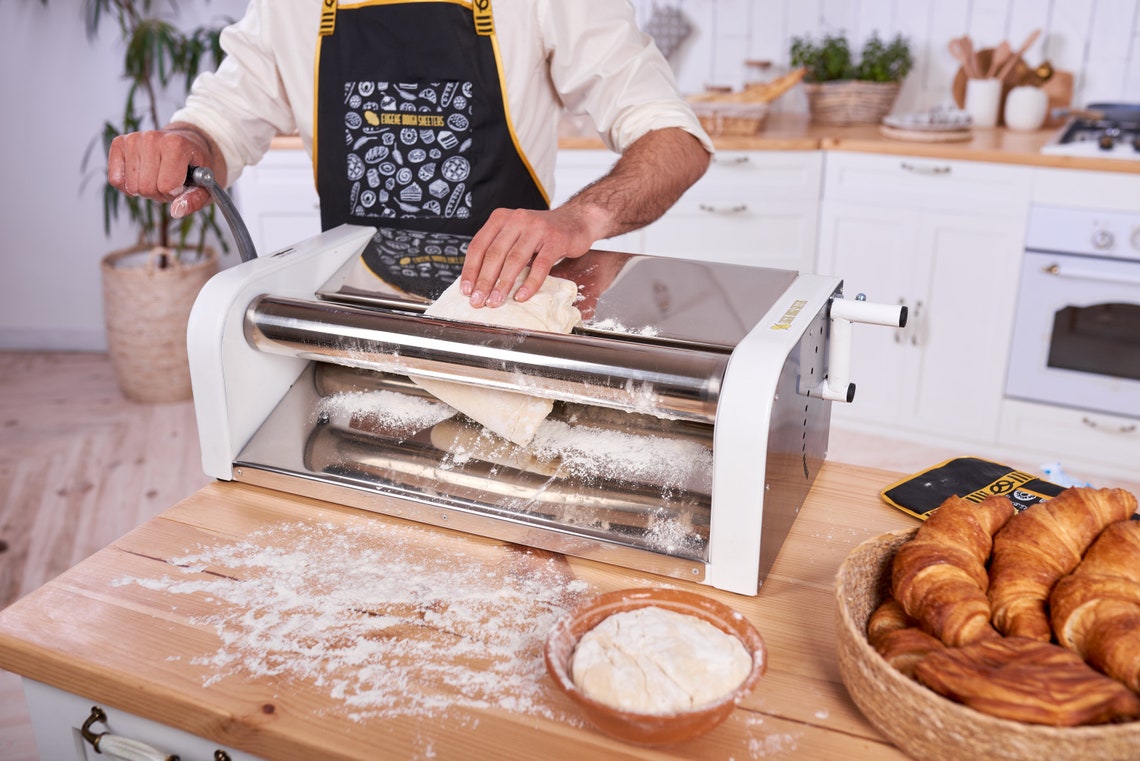 Colorfull Manual Dough Sheeter machine for home use for Etsy
