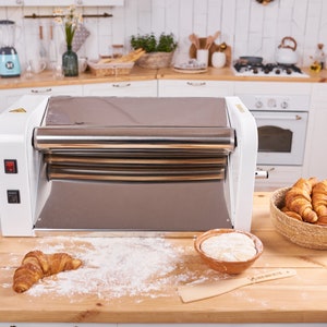 Electric Dough sheeter for home use and cafe, dough roller, pastry sheeter, FREE Worldwide shipping by DHL, for croissant, dough roller image 2