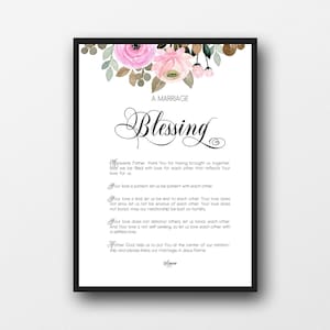 Wedding prayer, Blessing for wedding, Bride Groom blessing, Prayer for couple, Couple blessing, Christian blessing, Download prayer