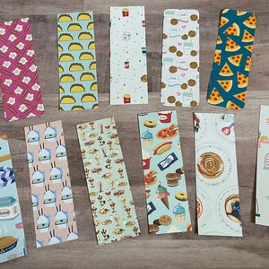Food Bookmarks | Snack Bookmarks