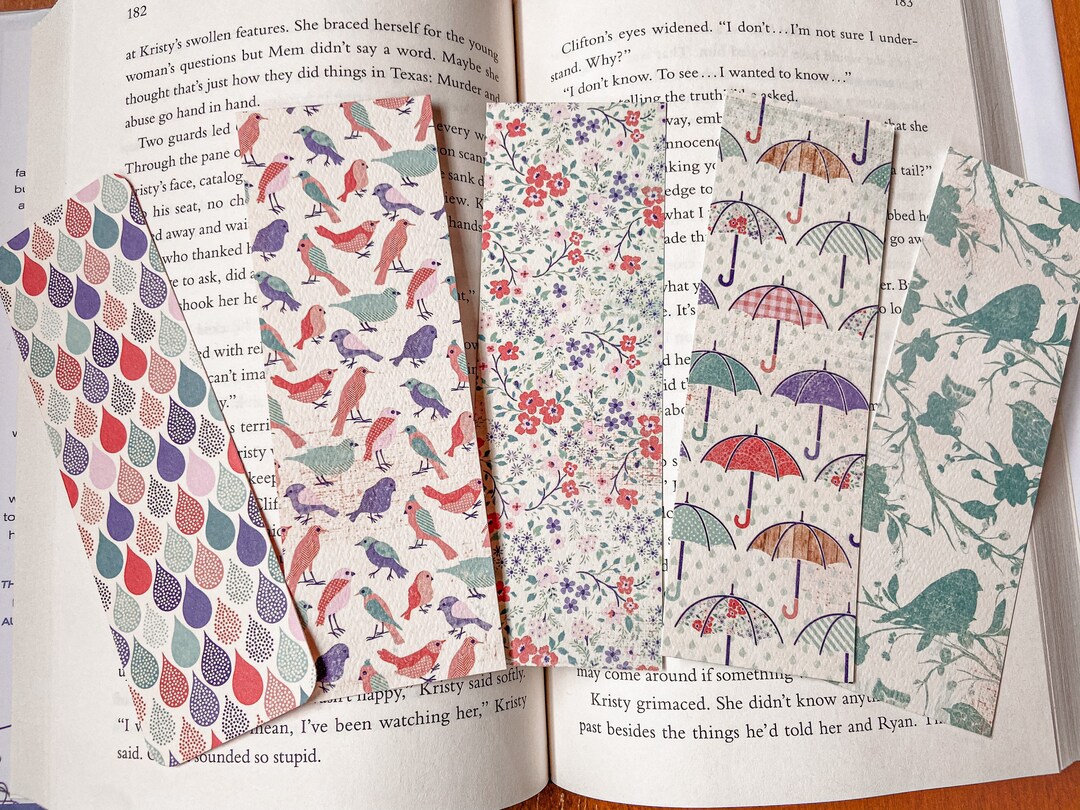 Antique Spring Bookmarks - Etsy