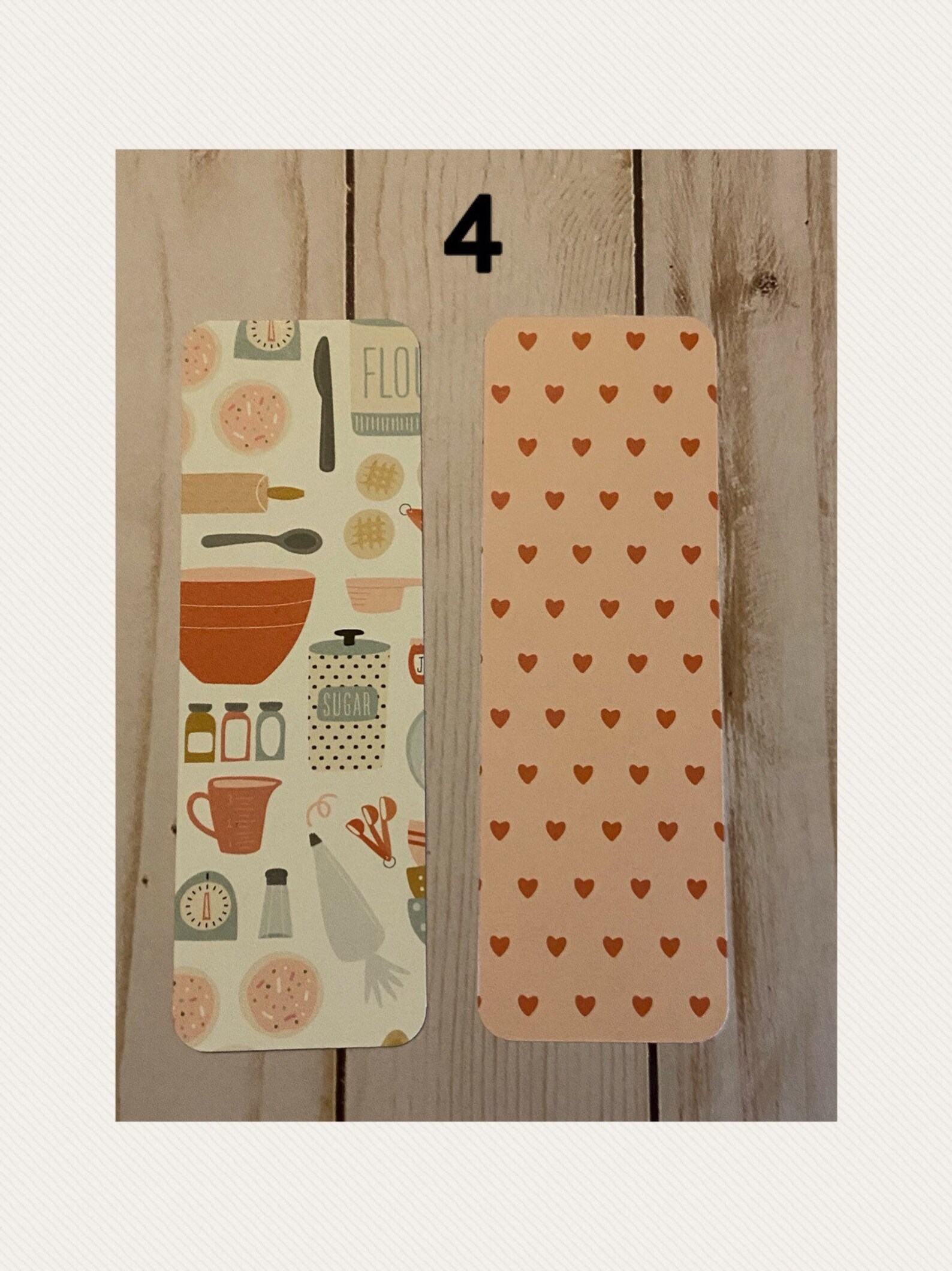 Cooking/ Baking Bookmarks | Etsy