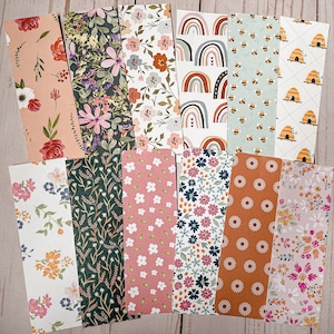 Wild Flower Bookmarks | Floral Bookmarks