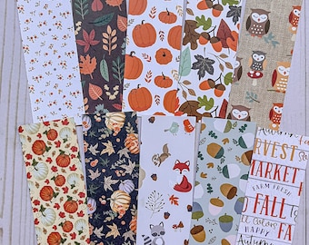 Cozy Fall Day Bookmarks
