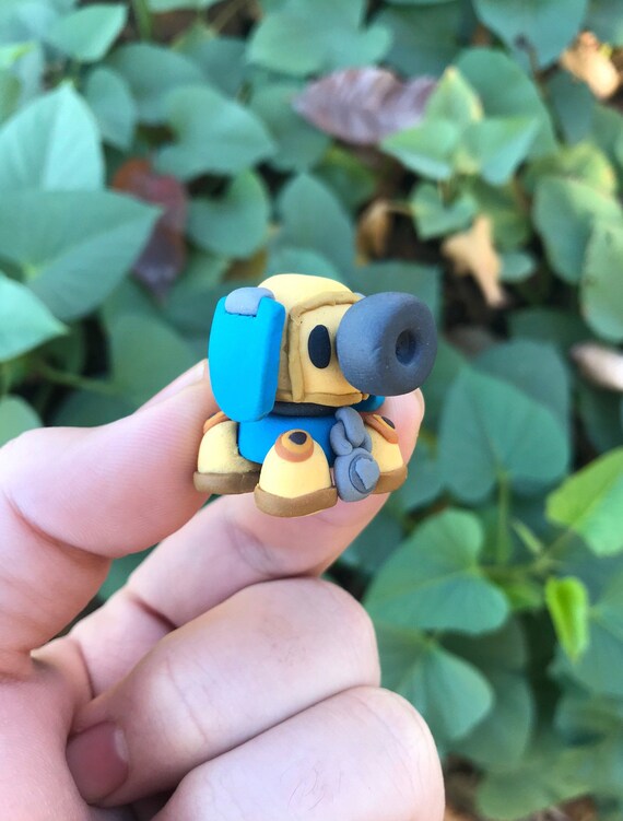 Brawl Stars Polymer Clay Figures Characters Jessie Turret Etsy - brawl stars jessie's turret