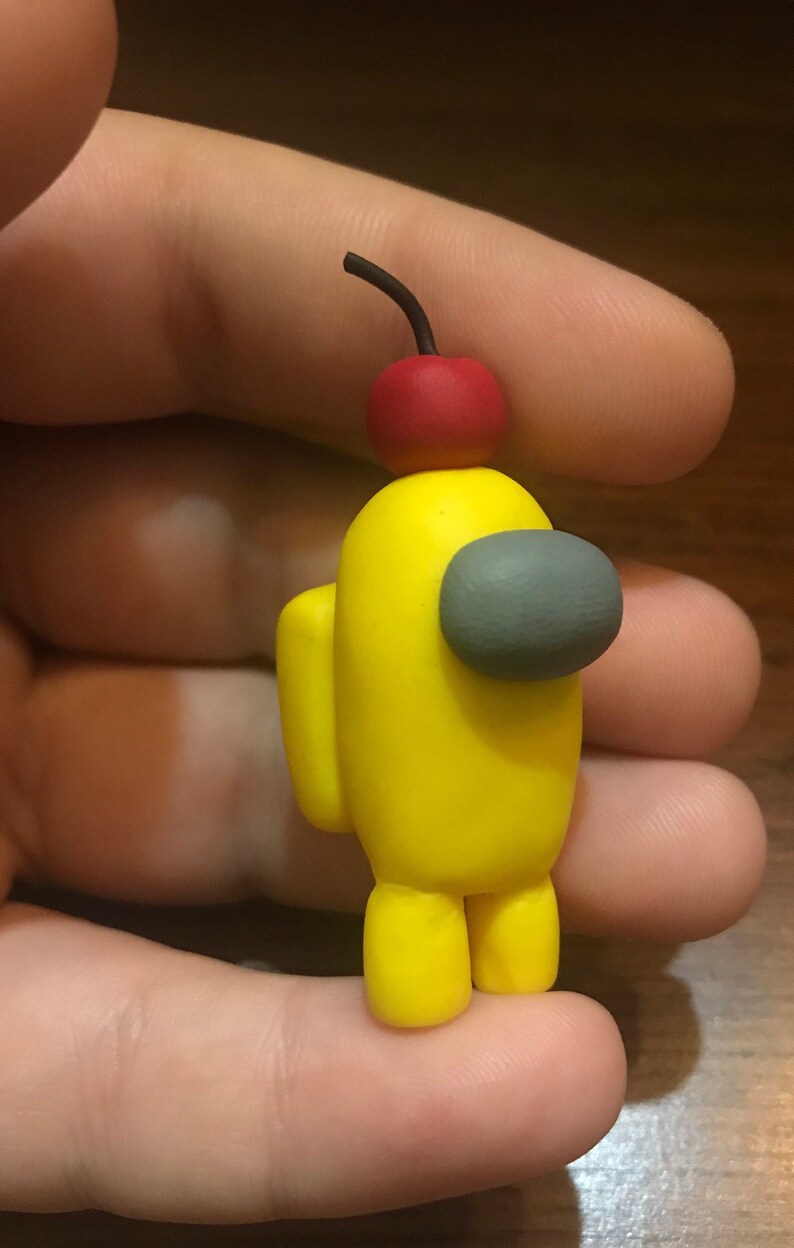 Among Us Polymer Clay Figures Characters Fully