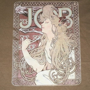 Art Nouveau Mucha JOB T-shirt