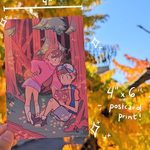 Mystery Twins [Gravity Falls Art Print ft Mabel & Dipper!]