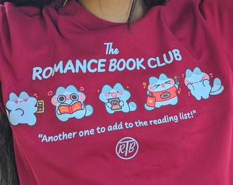 ROMANCE BOOK CLUB Shirt || 100% Heavy Cotton T-Shirt