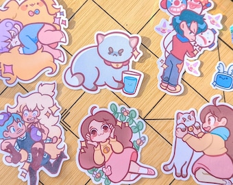 Bee & Puppycat Inspired Sticker Set