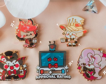 Hazbin Hotel Tamagotchi - Openable Shaker Keychain Charm - Etsy 日本