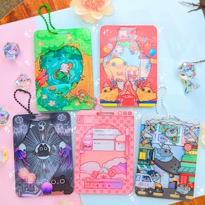 Themed Photocards! [Ft. Frogcore, Clowncore, Witchcore, Pinkcore, Pigeoncore]