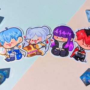 Frieren Inspired Stickers