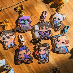 人気ブランド Valorant keychain 日本 Etsy - キーホルダー・アクリルキーホルダー