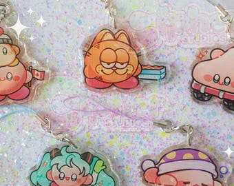 KIRBY Inspired Phone Charms!