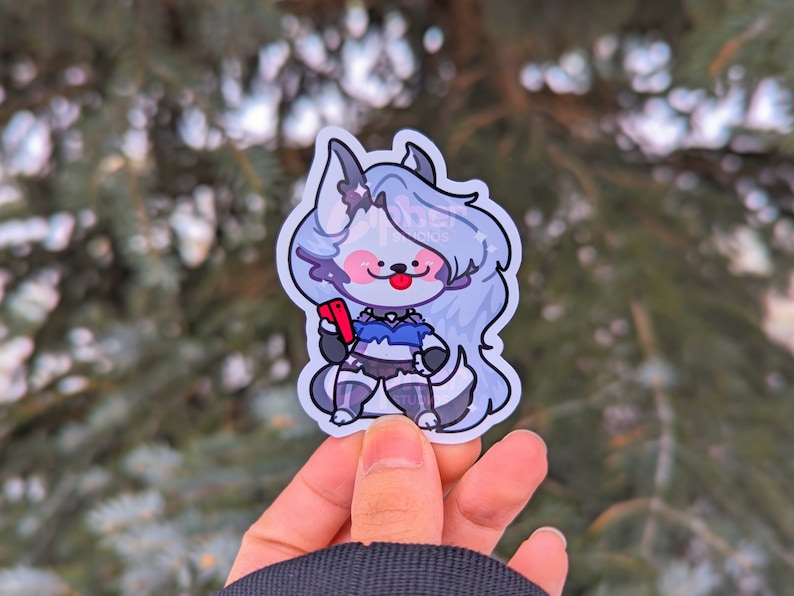 Helluva Boss Inspired Stickers [Ft. Blitzo, Loona, Stolas, Octavia, Mammon, Millie & Moxxie, Fizzarolli, Asmodeus] Loona