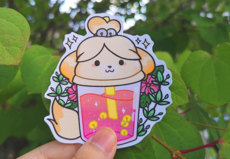 Animal Crossing NPC Boba Tea Stickers Etsy Canada
