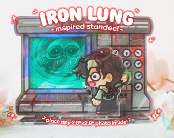 IRON LUNG Inspired Acrylic Standee & Photo Frame