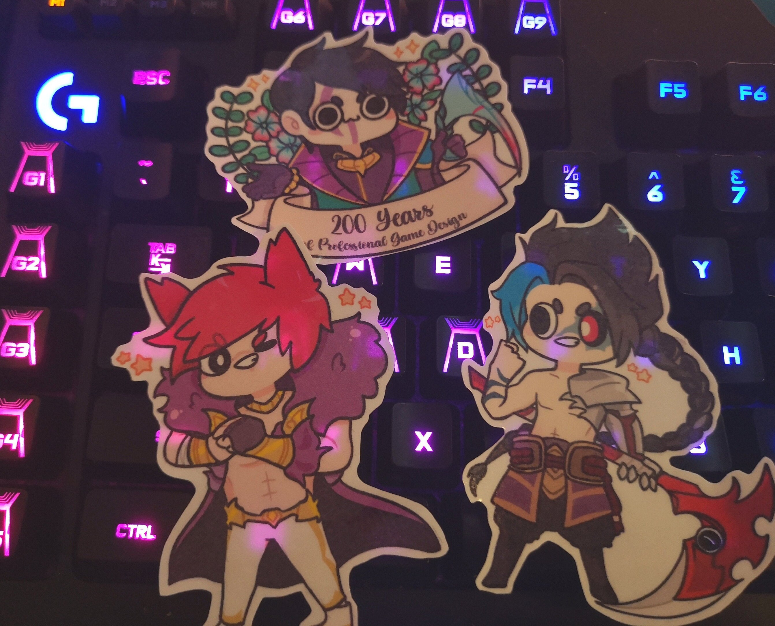 Aphelios 200 Years Sticker League of Legends Lol Stickers - Etsy