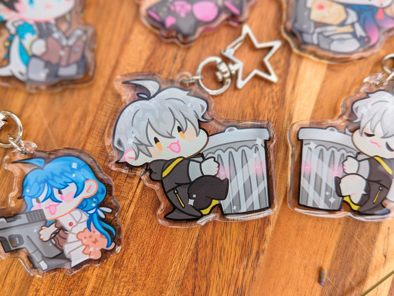 Honkai Star Rail Keychain [HSR] | Charms Ft. - Etsy Canada