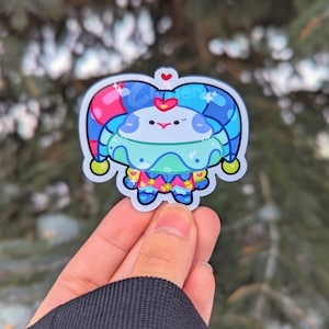 Helluva Boss Inspired Stickers [Ft. Blitzo, Loona, Stolas, Octavia, Mammon, Millie & Moxxie, Fizzarolli, Asmodeus] Fizzarolli