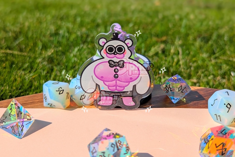 FNAF Inspired Keychain | 2.3" ft. Freddy Fazbear, Chica, Bonnie, Foxy, Sun, Moon, Springtrap & Helpy Buff Helpy