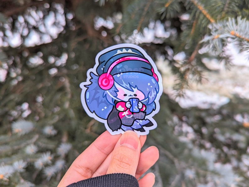 Helluva Boss Inspired Stickers [Ft. Blitzo, Loona, Stolas, Octavia, Mammon, Millie & Moxxie, Fizzarolli, Asmodeus] Octavia