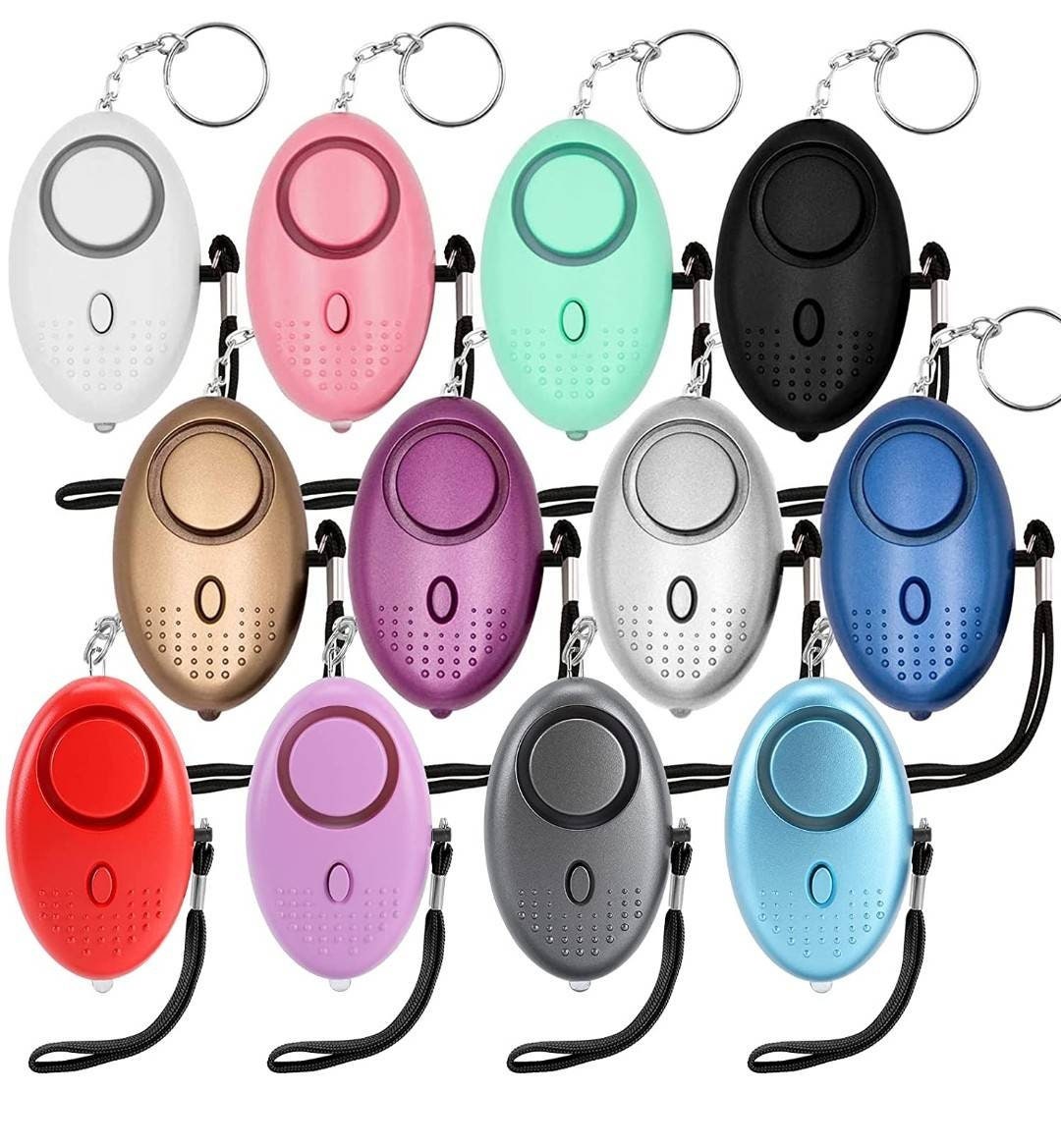 Personal Safety Alarm Keychain With Flashlight Etsy