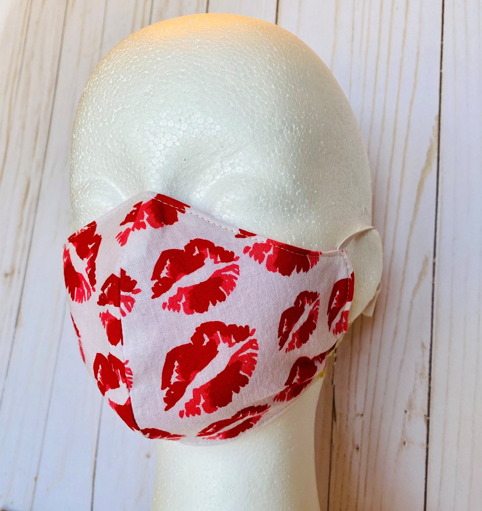 Lips Face Mask Washable/Reusable Etsy