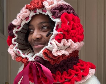 Crochet Warmzee Hood Handmade