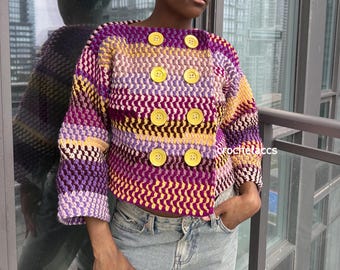 Self-Love Crochet Cardigan