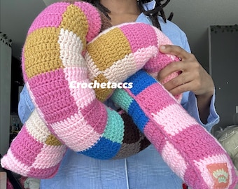 Handmade Multi-Colour Knot pillow