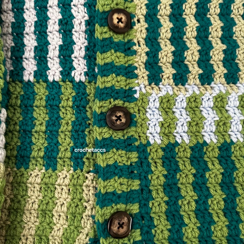 Nature Sweater Cardigan Pattern semi-beginner/ advanced beginner friendly non-traditional pattern image 2