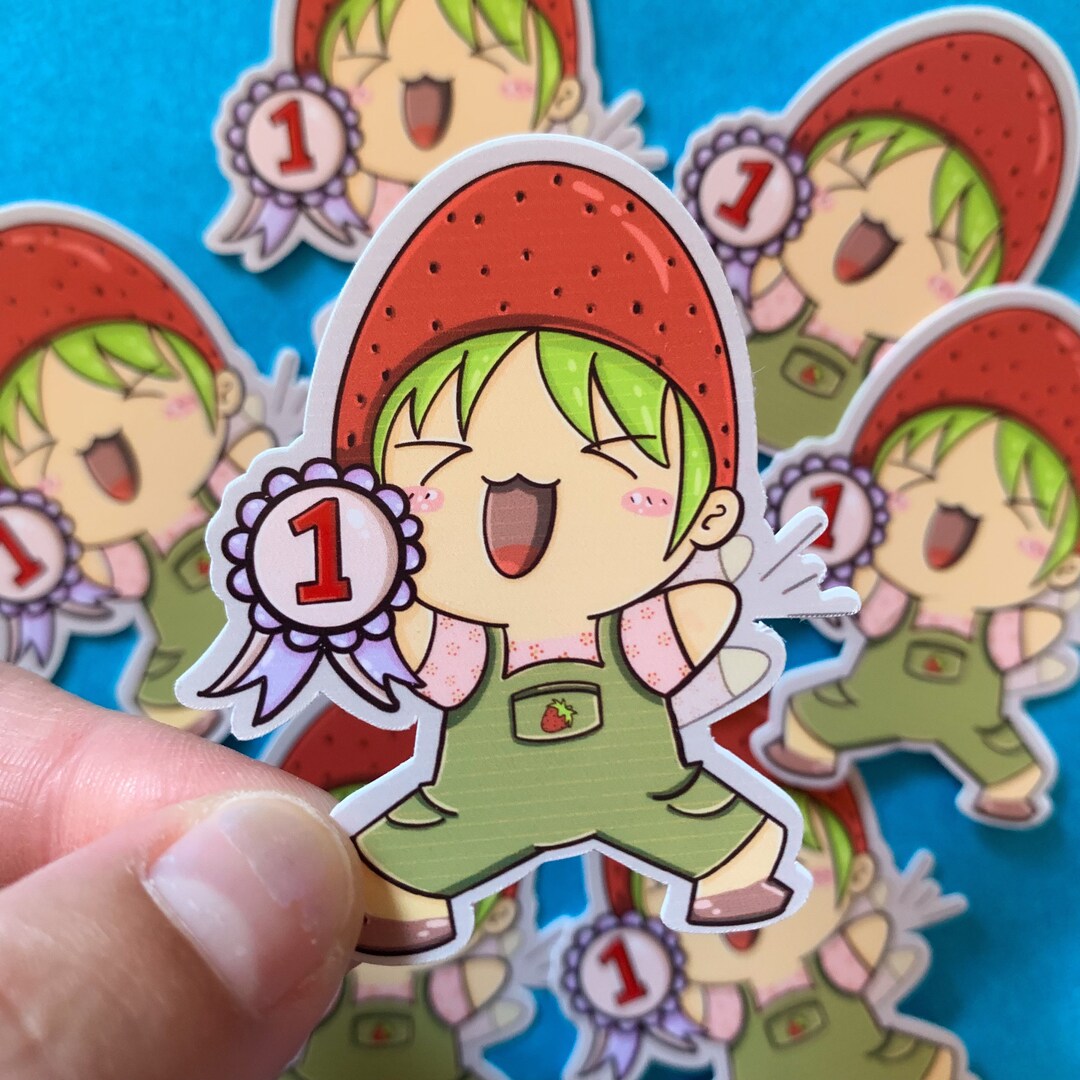 Single Sticker, Cheering Girl Sticker - Etsy