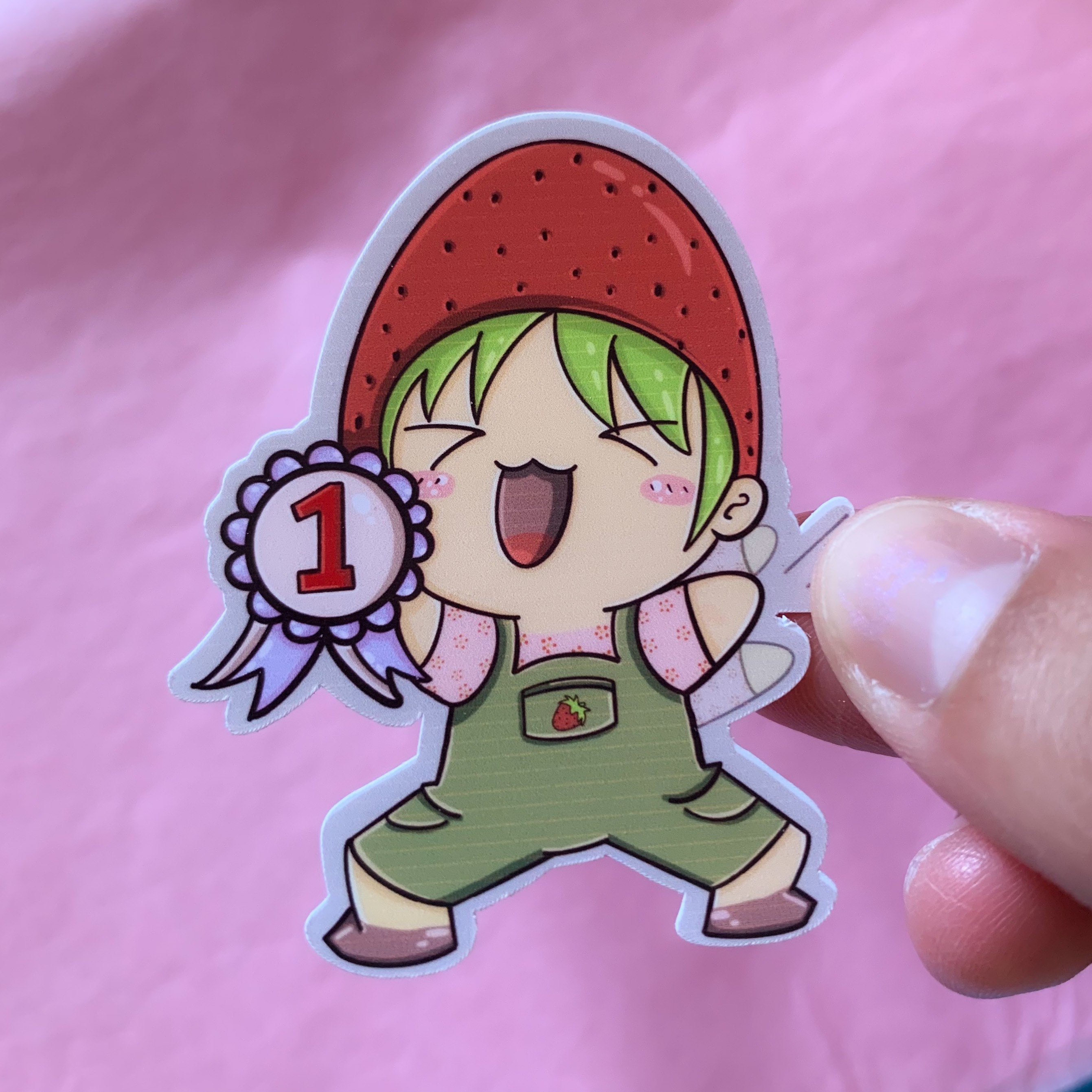Single Sticker, Cheering Girl Sticker - Etsy