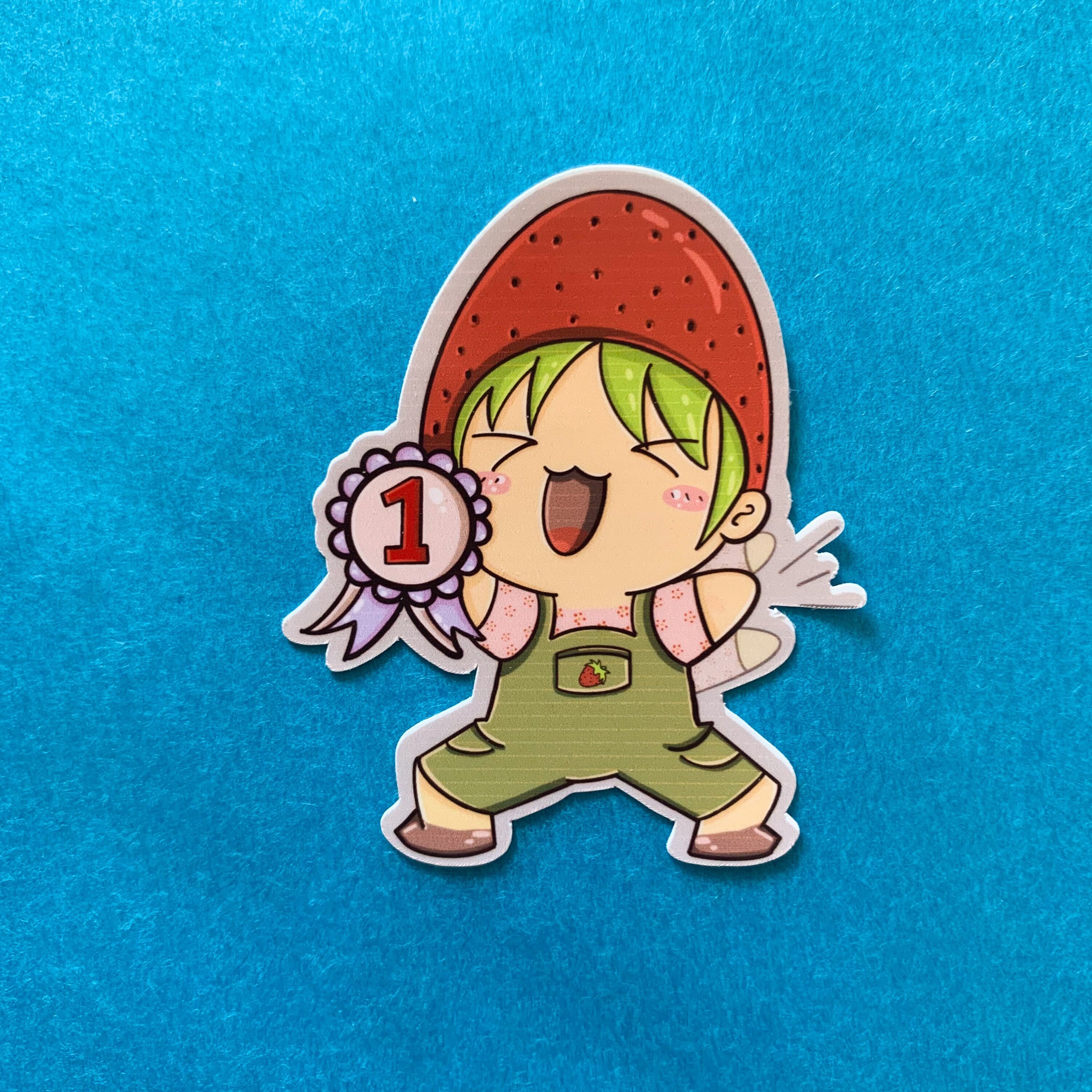 Single Sticker, Cheering Girl Sticker - Etsy