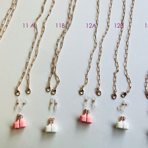 Airpod Holders ROSE Gold Tone Chain 1 Airpod Holder Etsy