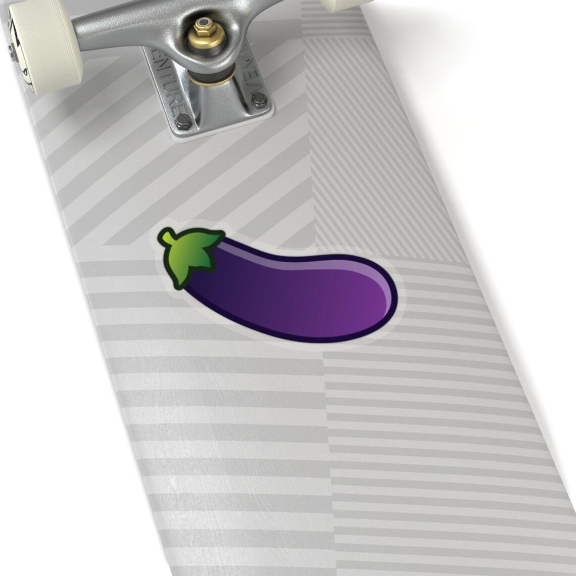 Eggplant Emoji Gay Pride Sticker Etsy