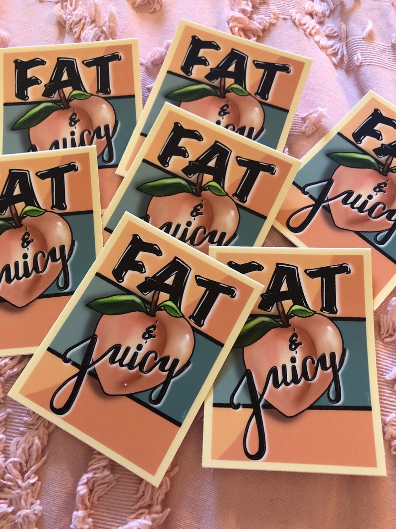 Fat & Juicy Sticker 3 image 3